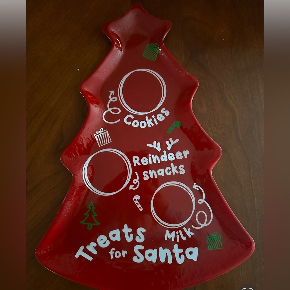 Handmade Treats for Santa Tray